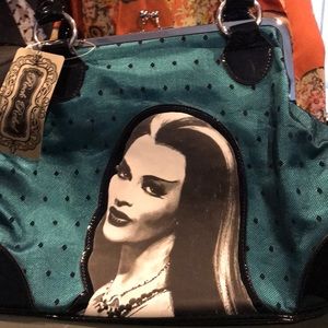 Lily Munster rock Rebel bag Horror Halloween